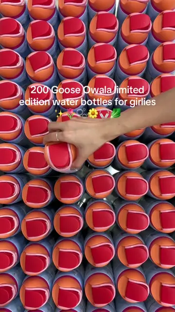 The Goose Owala limited edition water bottle is so so cute girls ✨🌷🫧 #owala #g