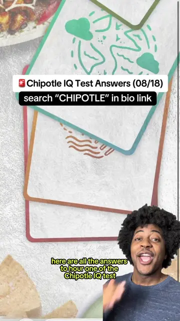 🌯🧠 Think You Can Beat the Chipotle IQ Test? 🔎 Find more deals on Pepper via b