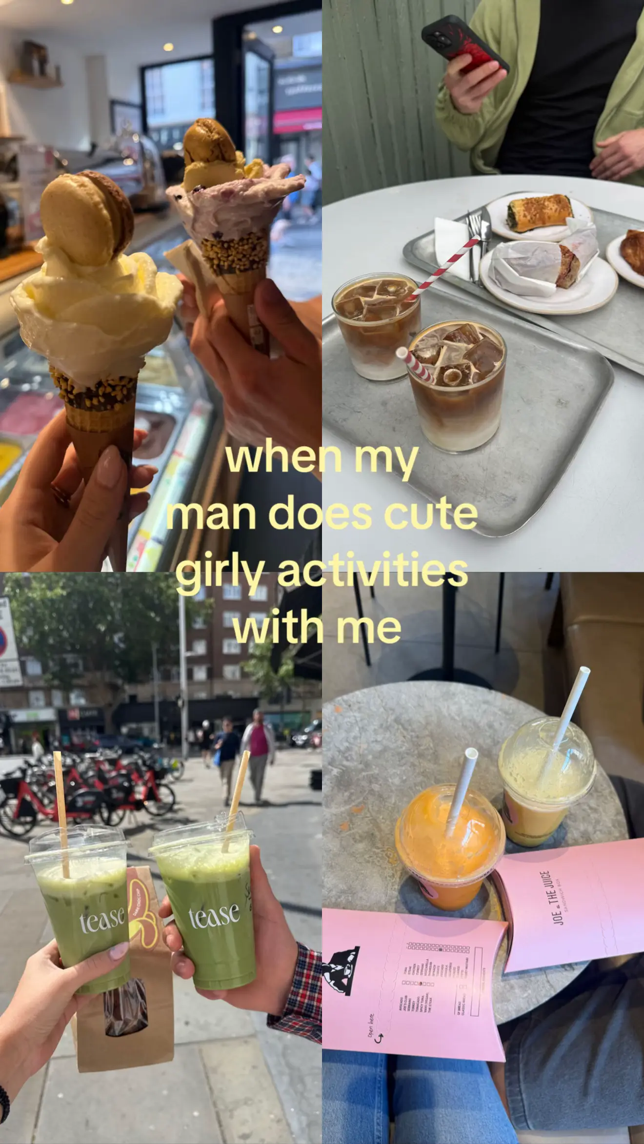 We love a matcha and ice cream 🍵🍵🍵🍦🍦🍦🍨🍨 #boyfriend #fyp #sweettreat #mat
