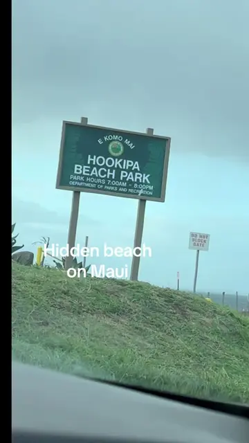 High tide at H.A. Baldwin Beach! Definitely off the beaten path #habaldwinbeach 
