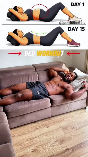 Save this workout and try at home 🔥🔥 #bedworkout #homeworkout #absworkout #fyp