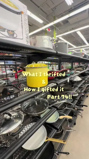 Le Creuset? Thrifted gifts? yes please!! #thriftmas #lecreuset #giftideas #thrif