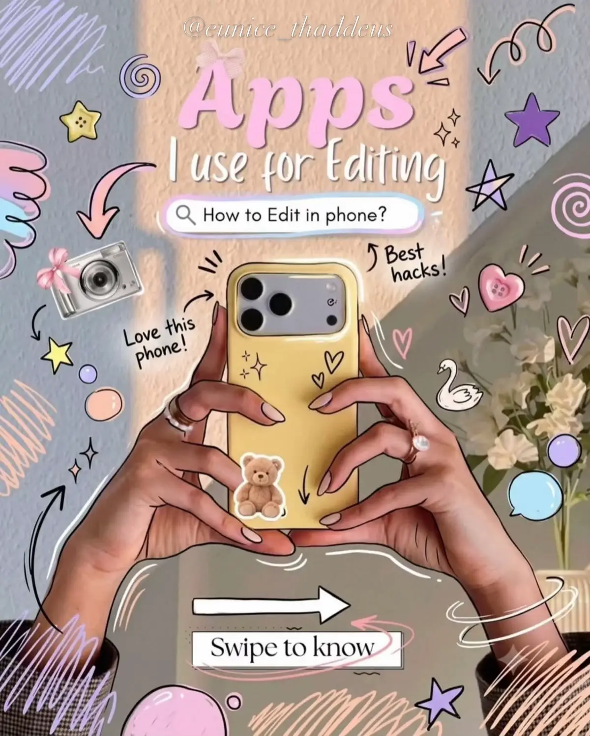 Must have mobile apps for video & photo editing 👾 Save and follow for more aest