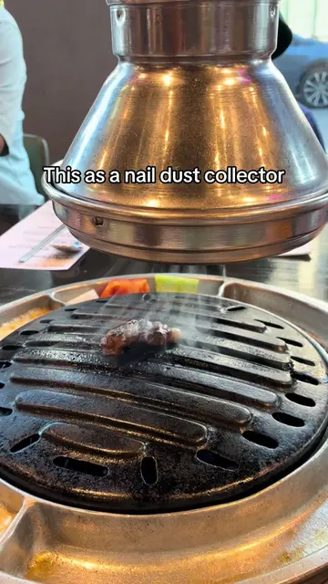 K bbq to Nail dust collector #nails #nailproducts #naileducator 