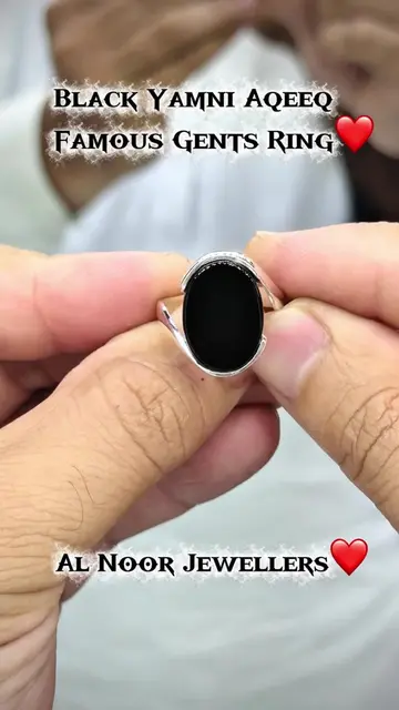 Black Yamni Aqeeq Turkish Ring ❤️#fyu🥰🥰🥰❤❤❤🤗🤗🤗🦁🦁🦁🌺🌺🌺🌷🌷🌷🌻🌻🌻🌹🌹