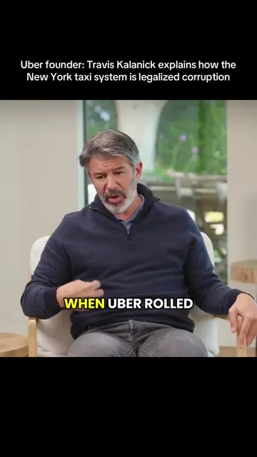 Travis Kalanick breaks down the NYC taxi system he had to disrupt when uber laun