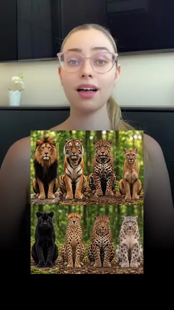 Big Cats in English🐆 #English #LearnEnglish #SpeakEnglish #Vocabulary #grammar 