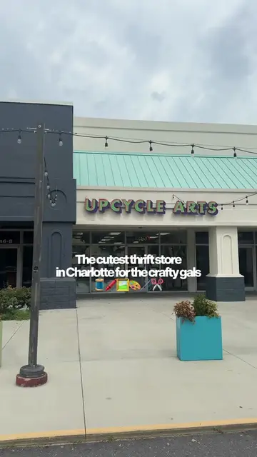 A thrift store… but for CRAFT SUPPLIES?! Charlotte, why did no one tell me about