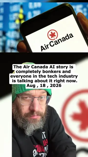 The Air Canada AI story is completely bonkers and everyone in the tech industry 