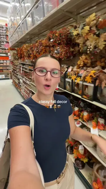 what I would buy for a timeless and classy fall style 🍁  #falldecor#hobbylobby#