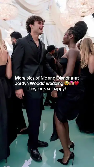 Nic and Olandria dancing at Jordyn Woods’ wedding 🥹♥️ #nicvans #nicolasvansteen