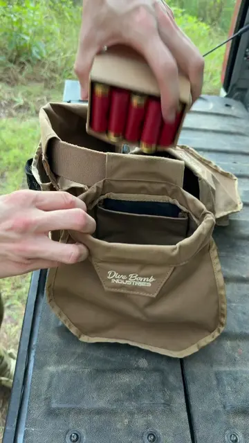 Carry 4+ boxes of shells, a full limit of birds, and plenty to drink with ease. 