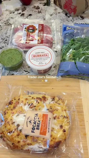 So yummy @Trader Joe's #traderjoes #traderjoesrecipe #sandwich #lunchideas #lunc