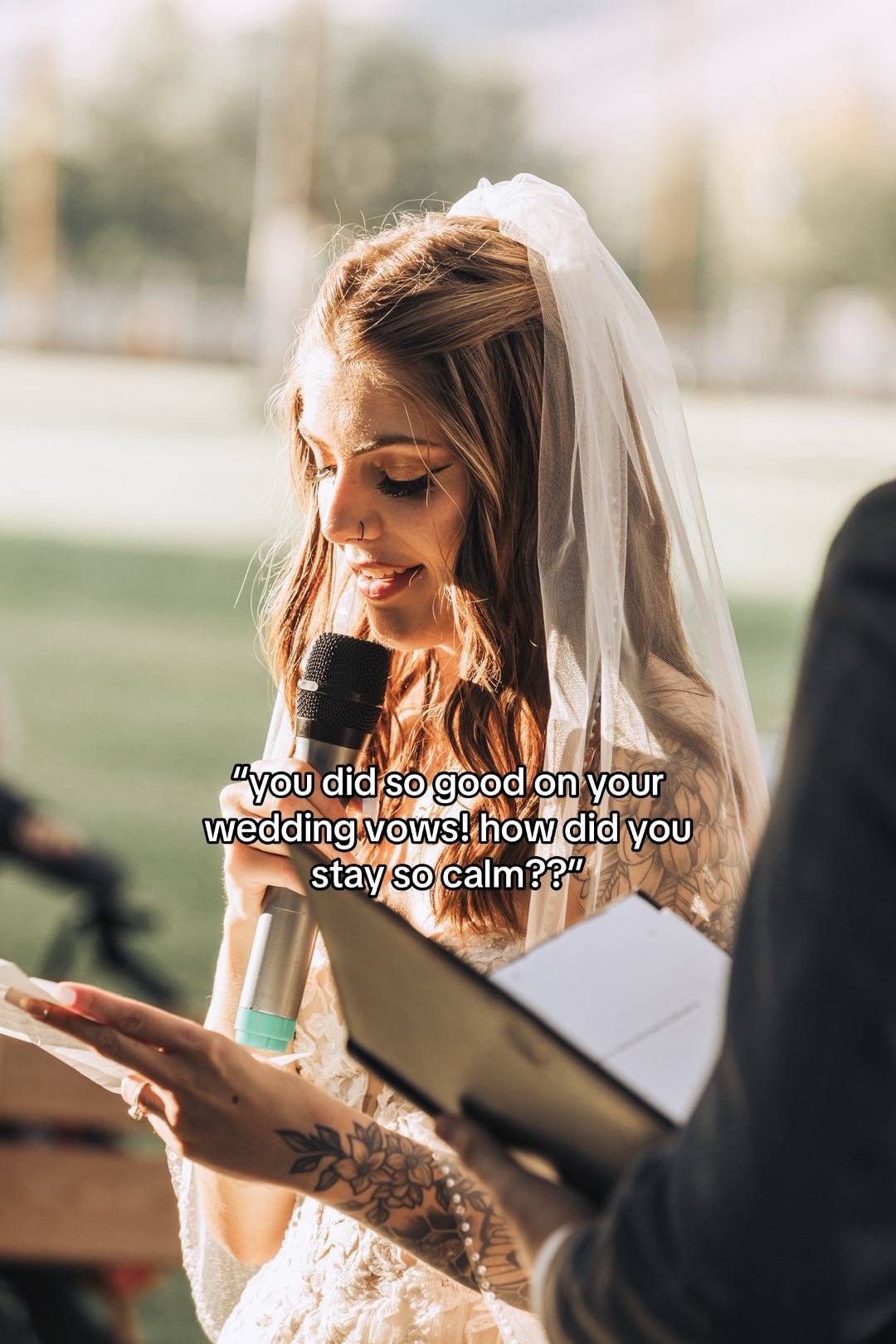#gardenwedding #marriage #vows 