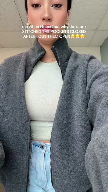 @Oak and Fort why would yall STITCH THE POCKETS CLOSED BUT NOT STITCH THE POCKET