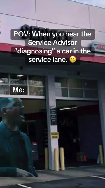 POV: Hearing the Service Advisor “Diagnosing” the Car 😬 #fypage #mechanic #mech
