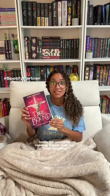 START DIRE BOUND WITH ME!📖🐺✨ & HUGE SHOUT OUT TO THE @Spotify BIG ON BOOKTOK H