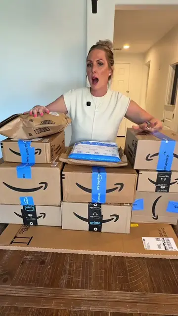 Nothing says a new homeschool year like a giant box of new supplies 😂📚✏️ Unbox