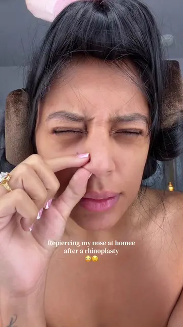 Idk if I like it 😭 #fypシ゚viral #piercing #viralvideo #foryoupage 