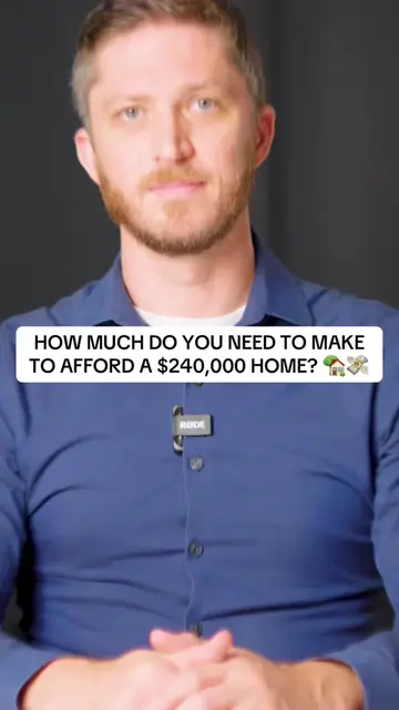 How much do you need to make to afford a $240,000 home? - #realestate #mortgage 