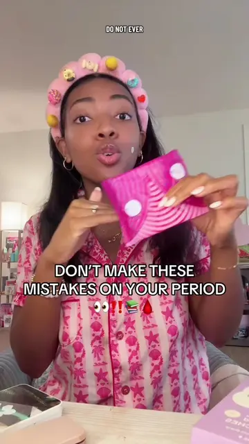 some period mistakes we are NOT making anymore besties 😭🩸 especially the first