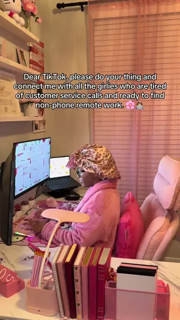 TikTok, send me all the girlies who are DONE clocking in just to spend 8 hours a