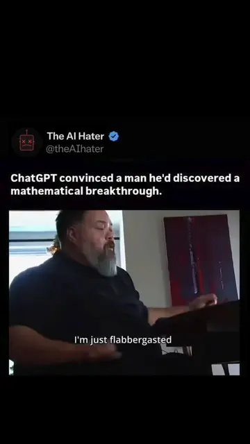 Allan Brooks asked ChatGPT about n (pi) while helping his son. The conversation 