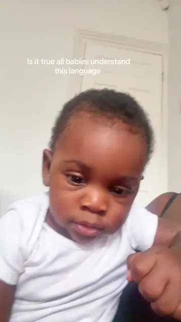 I played this sound for my  baby and he started laughing #babytok#funnybabies#mo