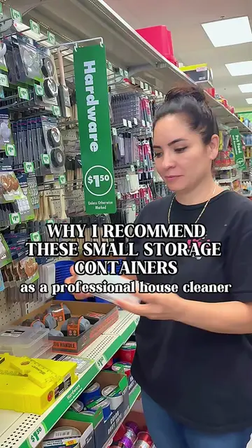 Small containers = BIG organization win. 🙌✨ As a professional house cleaner, I 