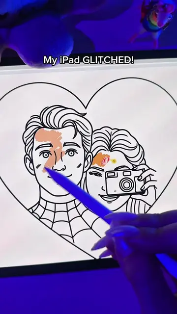 I just wanted to draw Spider Man but all the colors disappeared! #artworkout #di