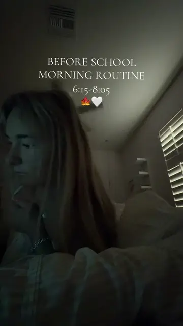 Friday morning routine before school!! #grwm #Vlog #routine #morningroutine #grw