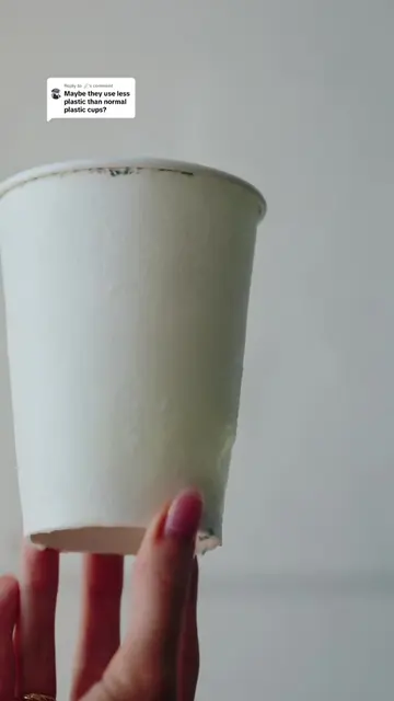 Replying to @🪽 a paper cup without the plastic lining? yep, they exist. our cup