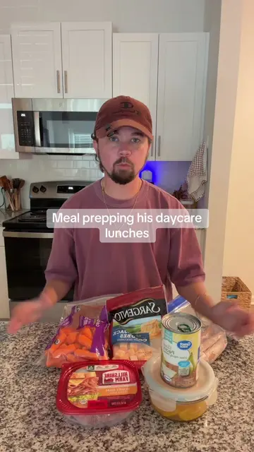 he goes back to daycare mid September so we’re getting ahead of it now. meal pre
