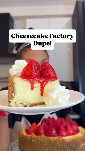 Cheesecake factory Dupe – Fresh Strawberry Cheesecake! No. 1 best seller for ove