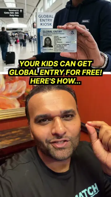 If you have Global Entry and you have kids under 18, you NEED to know this. 👀 Y