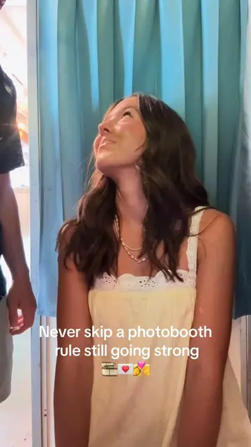 Forever squeezing into vintage photo booths to capture every stage of life 👩‍❤️