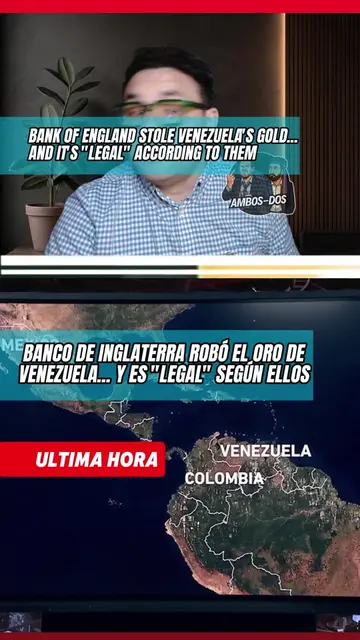 💰 BANCO DE INGLATERRA ROBÓ EL ORO DE VENEZUELA... Y ES "LEGAL" SEGÚN ELLOS El B