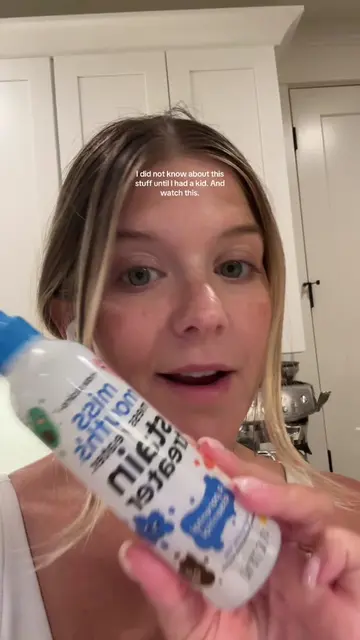 Not an ad so you know it’s real. It’s the Miss mouth’s messy eater stain treater