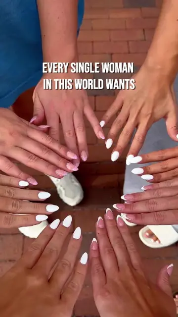 There’s only one thing every woman in this world wants… 👀💅 And it starts with 