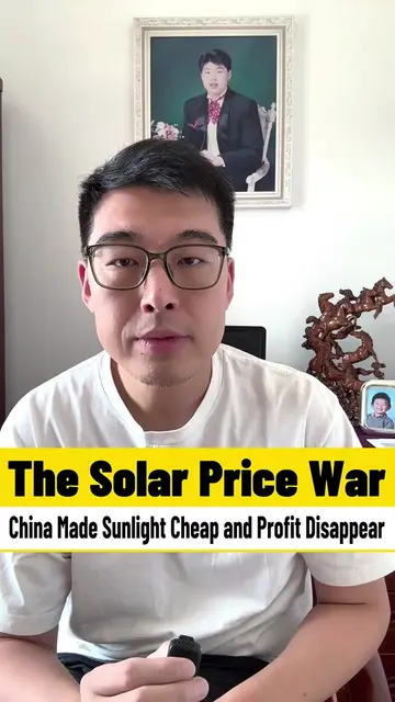 The Solar Price War — China Made Sunlight Cheap and Profit Disappear China domin