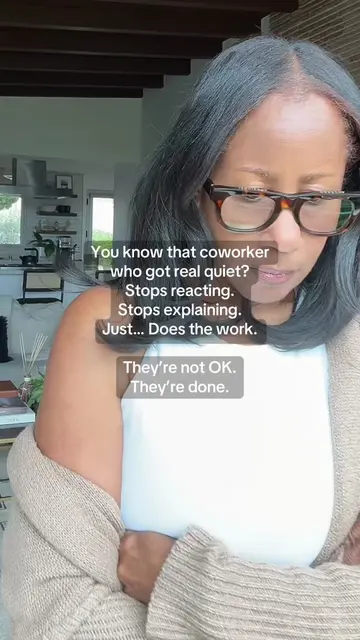 Silence at work isn’t always peace. Sometimes it’s the exit strategy. Be sure to