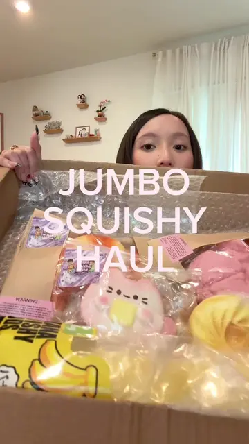 @dalasquishyworld haul !!! ⭐️🍩🐈🩷 i received this squishy package and safe to 