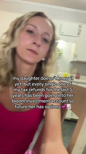 her future self is going to be so grateful 🥹 #investment #son #bloomlearntoinve