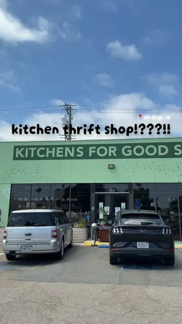 there was so many hidden finds and i’ve never seen a thrift shop just for kitche