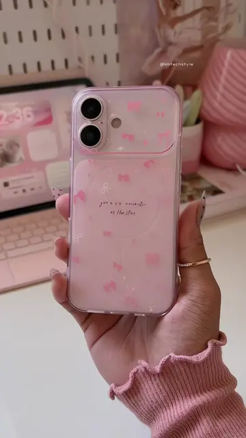 Cute bow clear case ✨  #iphonecase #cutephonecase #caseforiphone #phoneaccessori