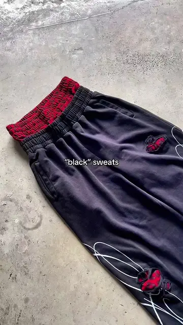 F173.Baggy sweats in b!o 🔗  #streetwear #sweats #baggypants #outfit #fyp 