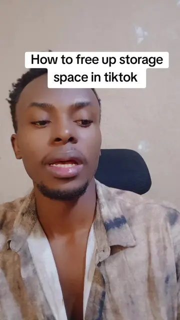 How to free up storage space in tiktok 