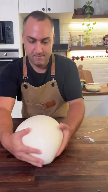 Slap and Fold Sourdough for beginners EP03  Even after using mixer to build stro