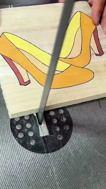 Girl Shoe Design on Wood 👠🪵 | Satisfying ASMR Watch raw wood transform into a 