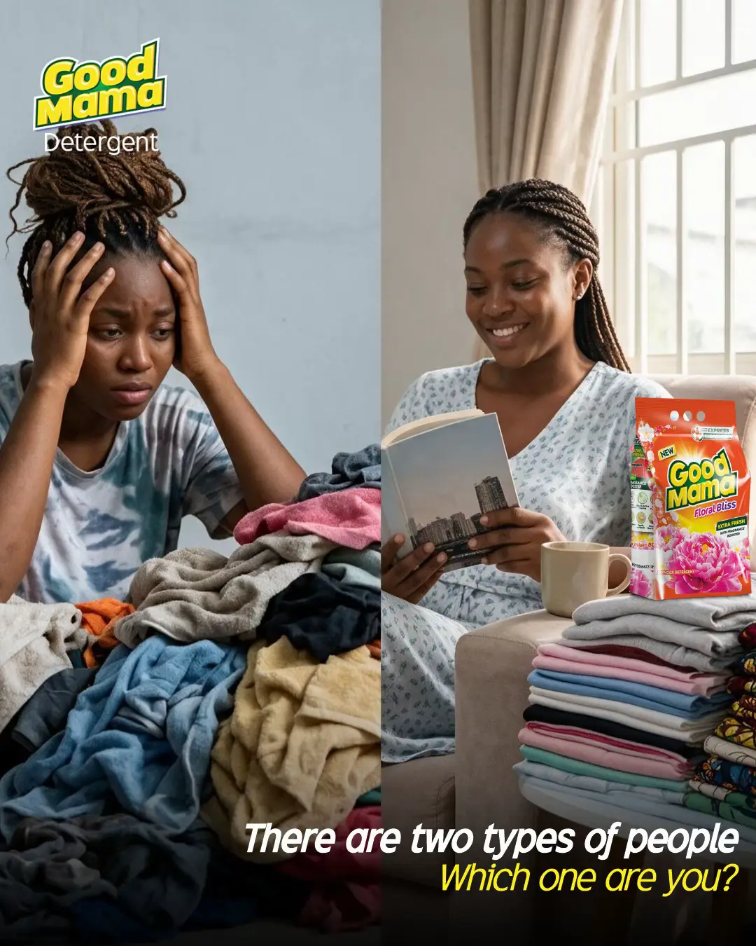 Some spend most of their time on laundry, others choose Good Mama for its expres